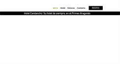 Desktop Screenshot of hotelcandanchu.com